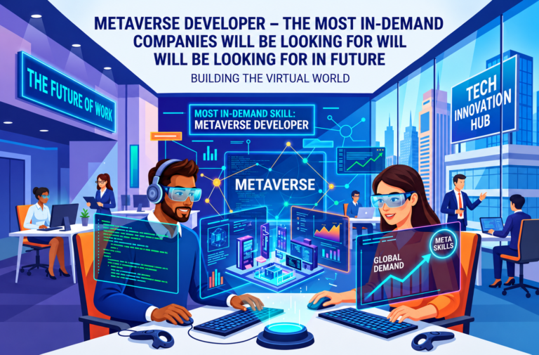 Metaverse Developer – The most in-demand skill companies will be looking for in future