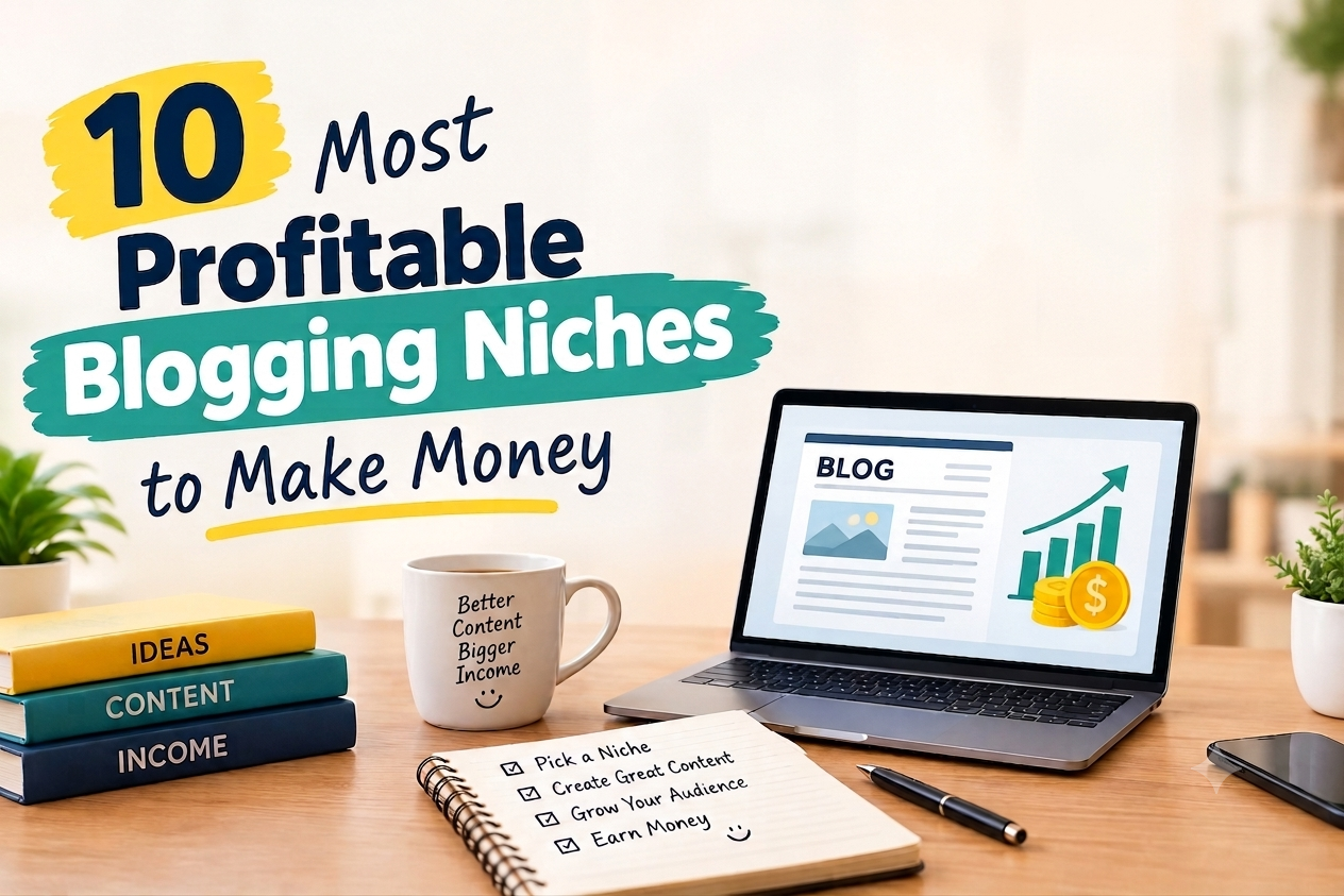 10 Most Profitable Blogging Niches to Make Money in 2026